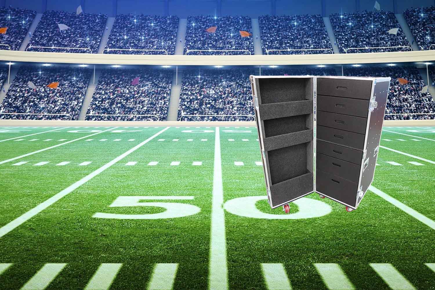 sports trunks or sports cases